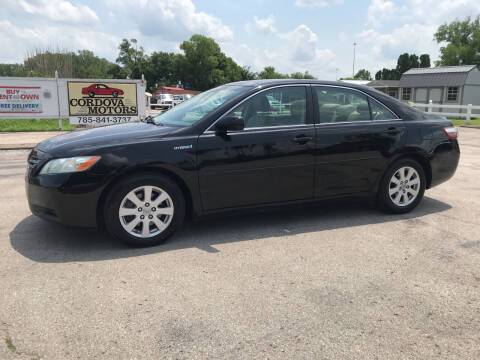 2009 Toyota Camry Hybrid for sale at Cordova Motors in Lawrence KS