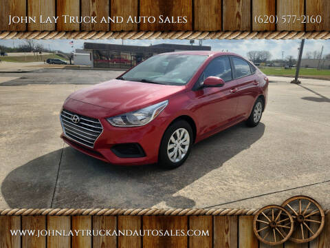 2019 Hyundai Accent for sale at John Lay Truck and Auto Sales in Independence KS