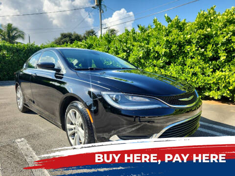 2016 Chrysler 200 for sale at Auto Tempt  Leasing Inc in Miami FL