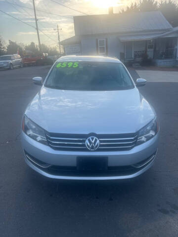 2013 Volkswagen Passat for sale at 158 Auto Sales LLC in Mocksville NC