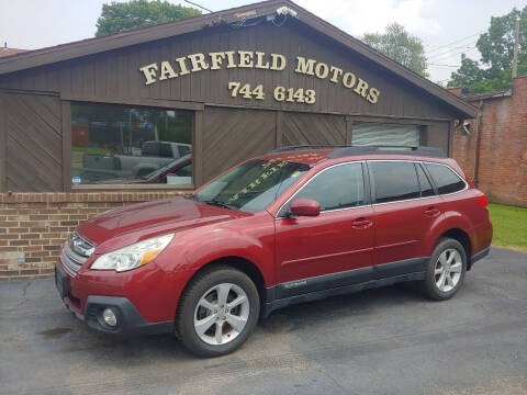 2013 Subaru Outback for sale at Fairfield Motors in Fort Wayne IN