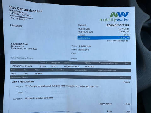 2005 Ford E-Series E-350 SD XLT