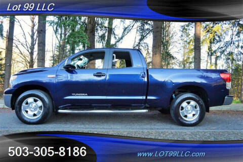 2013 Toyota Tundra for sale at LOT 99 LLC in Milwaukie OR