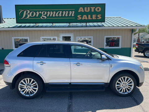 2015 Lincoln MKX for sale at Borgmann Auto Sales in Norfolk NE