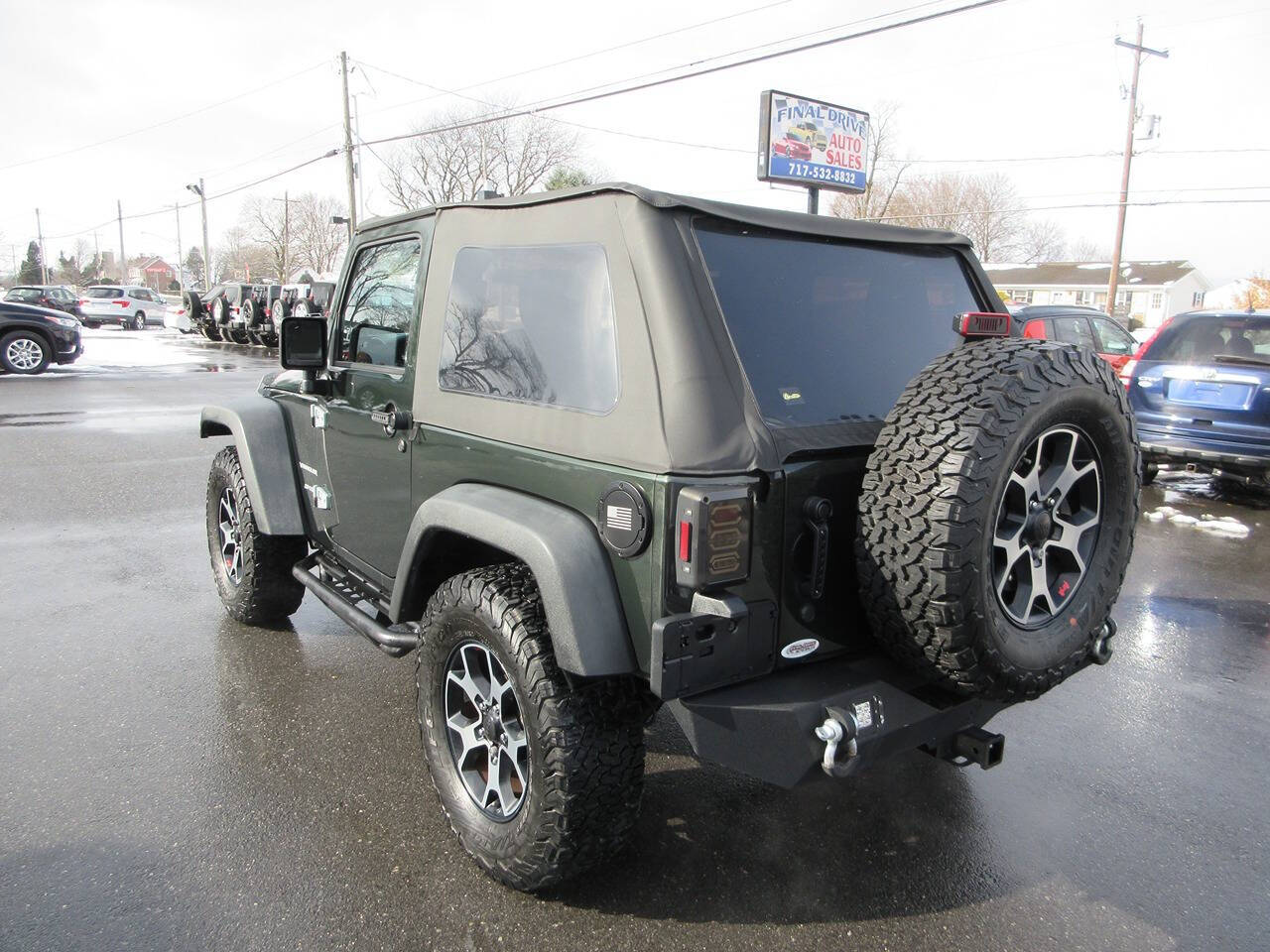 2011 Jeep Wrangler for sale at FINAL DRIVE AUTO SALES INC in Shippensburg, PA