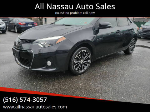 2016 Toyota Corolla for sale at All Nassau Auto Sales in Nassau NY