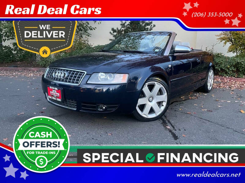 2005 Audi S4 for sale at Real Deal Cars in Everett WA