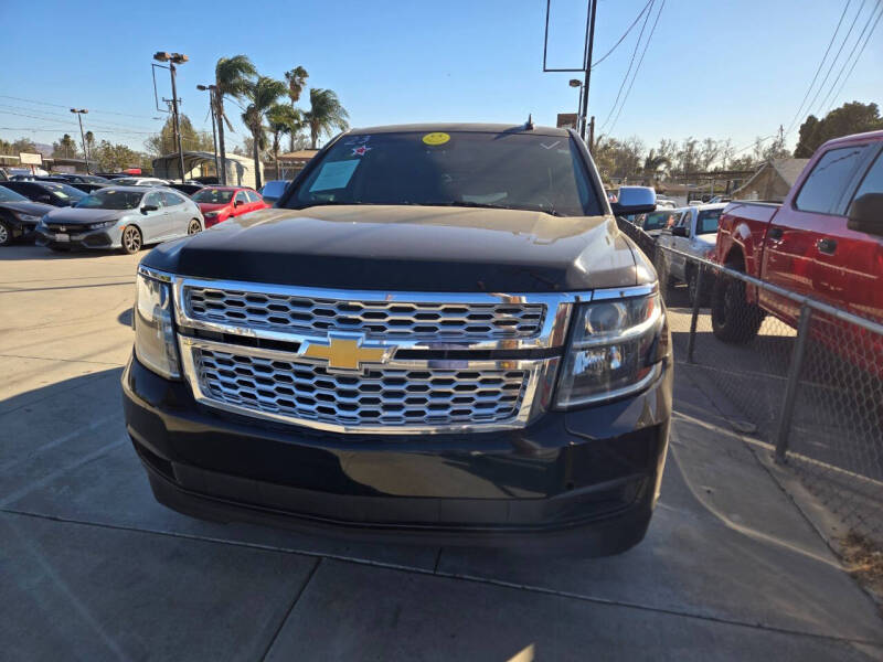 2015 Chevrolet Tahoe for sale at E and M Auto Sales in Bloomington CA