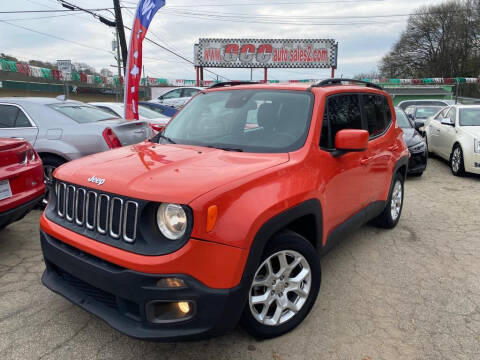 2017 Jeep Renegade for sale at GCC AUTO SALES 2 in Gainesville GA