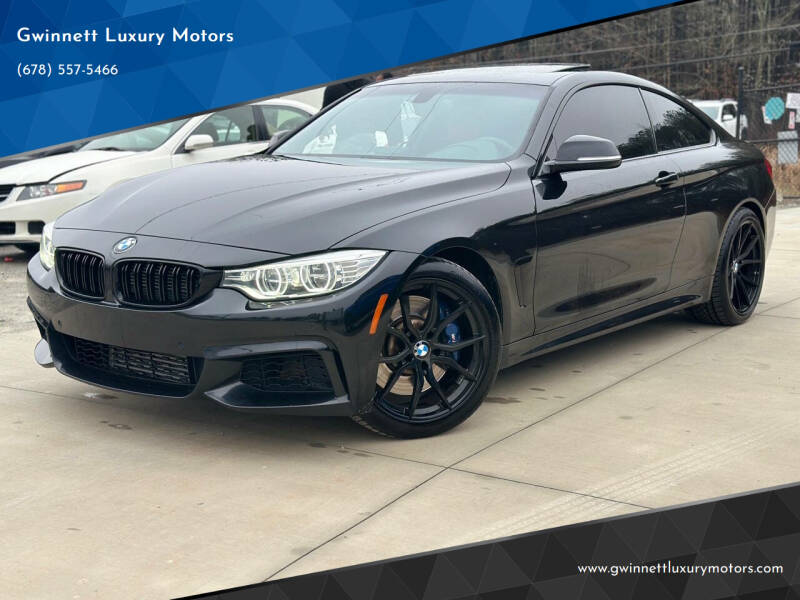 2016 BMW 4 Series for sale at Gwinnett Luxury Motors in Buford GA