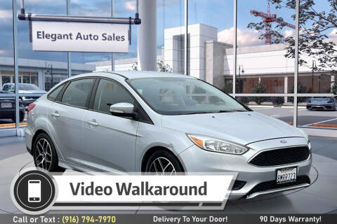 2015 Ford Focus for sale at Elegant Auto Sales in Rancho Cordova CA