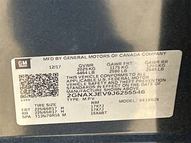 2018 Chevrolet Equinox LT