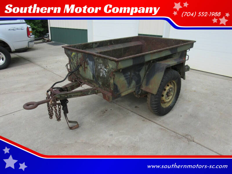 1962 Fayette  M416 Military Jeep Trailer for sale at Southern Motor Company in Lancaster SC
