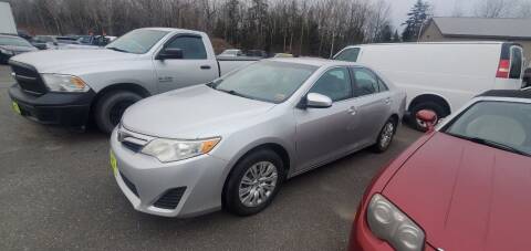 2012 Toyota Camry for sale at Jeff's Sales & Service in Presque Isle ME