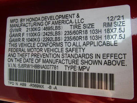 2022 Honda CR-V EX-L