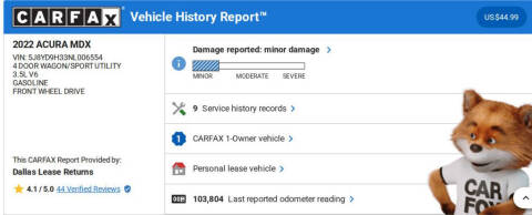 2022 Acura MDX