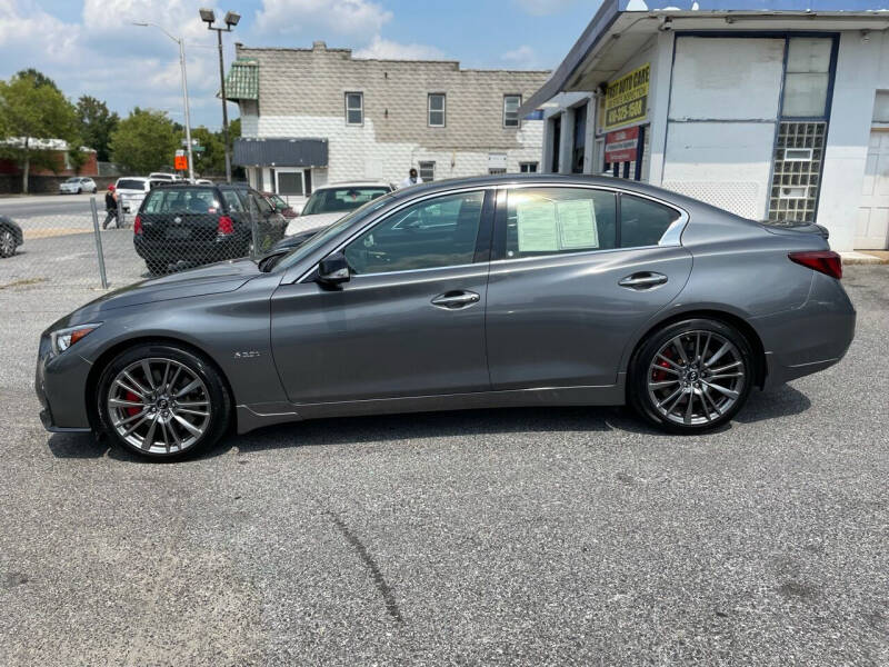 2018 Infiniti Q50 for sale at Sincere Motors LLC in Baltimore MD