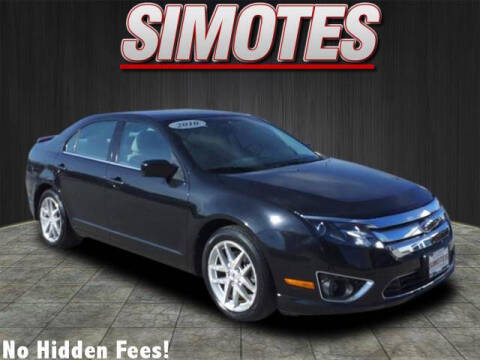 2010 Ford Fusion for sale at SIMOTES MOTORS in Minooka IL