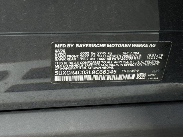 2020 BMW X5 sDrive40i