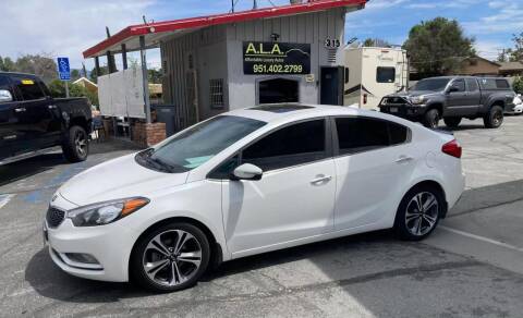 2015 Kia Forte for sale at Affordable Luxury Autos LLC in San Jacinto CA