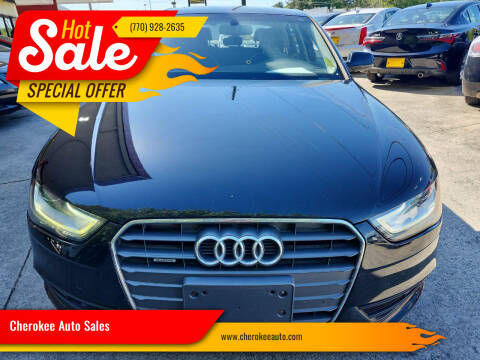 2013 Audi A4 for sale at Cherokee Auto Sales in Acworth GA