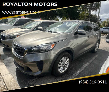 2019 Kia Sorento for sale at ROYALTON MOTORS in Plantation FL