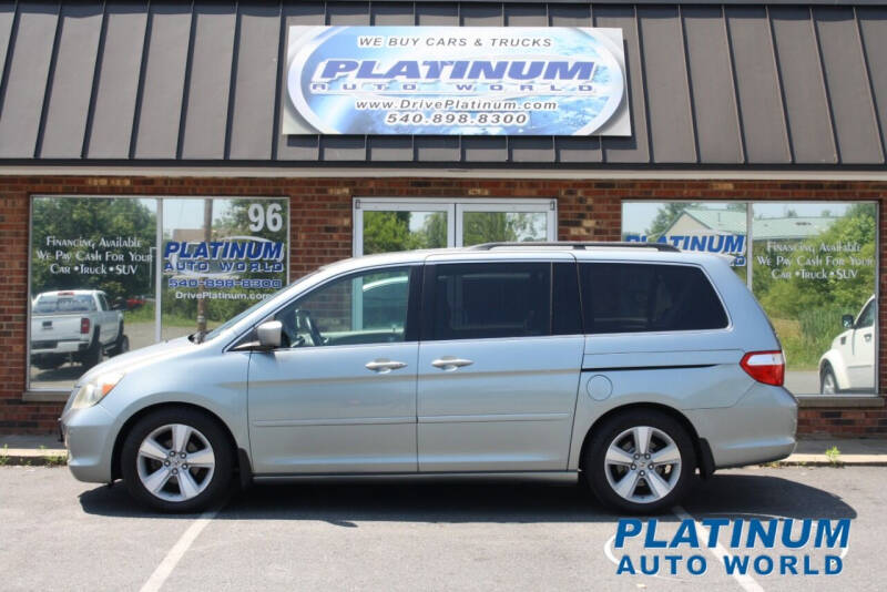 2007 Honda Odyssey for sale at Platinum Auto World in Fredericksburg VA