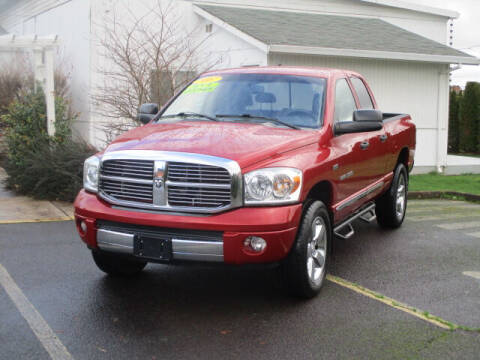 2007 Dodge Ram Pickup 1500 for sale at Select Cars & Trucks Inc in Hubbard OR