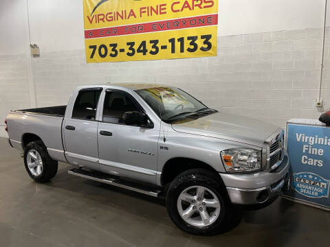 2007 Dodge Ram Pickup 1500 for sale at Virginia Fine Cars in Chantilly VA