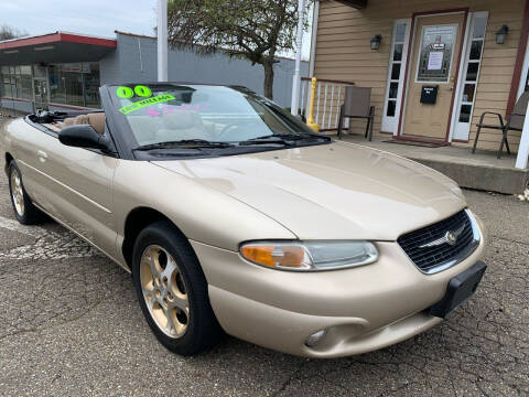 2000 Chrysler Sebring for sale at G & G Auto Sales in Steubenville OH