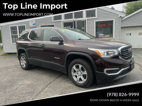 2018 GMC Acadia for sale at Top Line Import of Methuen in Methuen MA