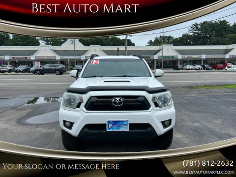 2012 Toyota Tacoma for sale at Best Auto Mart in Weymouth MA