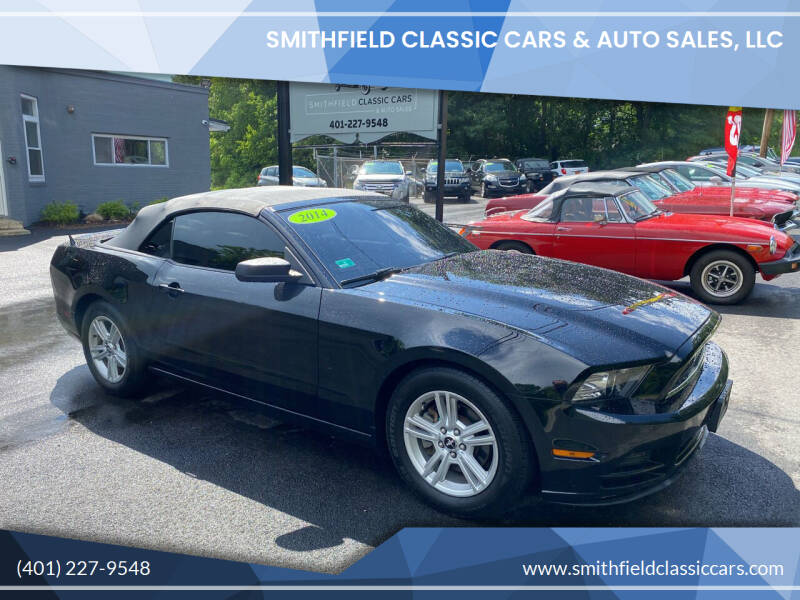 2014 Ford Mustang for sale at Smithfield Classic Cars & Auto Sales, LLC in Smithfield RI