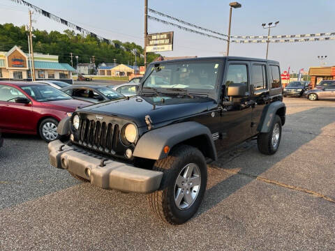 2015 Jeep Wrangler Unlimited for sale at SOUTH FIFTH AUTOMOTIVE LLC in Marietta OH