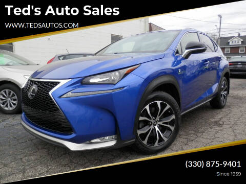 2015 Lexus NX 200t for sale at Ted's Auto Sales in Louisville OH