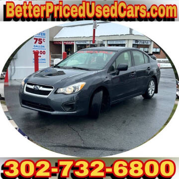 2012 Subaru Impreza for sale at Better Priced Used Cars in Frankford DE