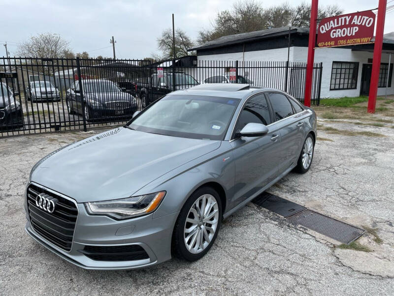 2012 Audi A6 for sale at Quality Auto Group in San Antonio TX