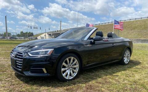 2018 Audi A5 for sale at Cars N Trucks in Hollywood FL