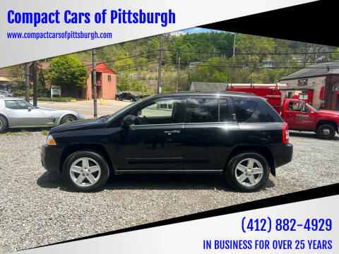 2008 Jeep Compass for sale at Compact Cars of Pittsburgh in Pittsburgh PA