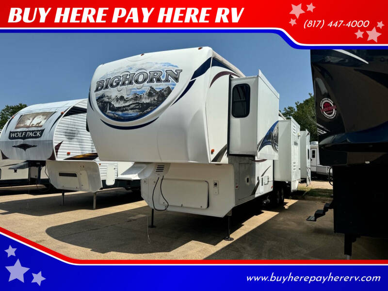 2011 Heartland Bighorn 3670RL for sale at BUY HERE PAY HERE RV in Burleson TX