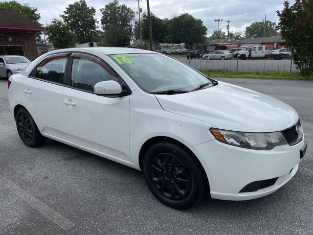 2010 Kia Forte for sale at Paragon Auto Sales & Service, INC. in Greensboro, NC