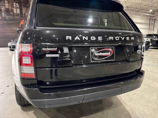 2015 Land Rover Range Rover Supercharged LWB