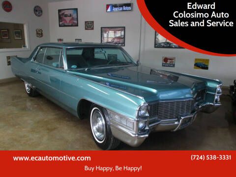 1965 Cadillac Series 62 for sale at Edward Colosimo Auto Sales and Service in Evans City PA