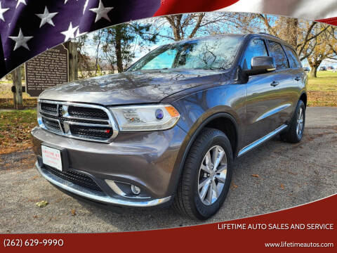 2015 Dodge Durango for sale at Lifetime Auto Sales and Service in West Bend WI