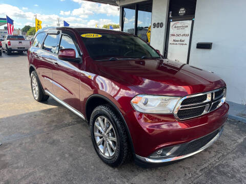 2018 Dodge Durango SXT