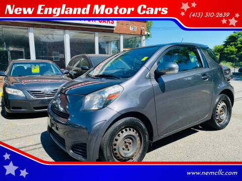 2012 Scion iQ for sale at New England Motor Cars in Springfield MA