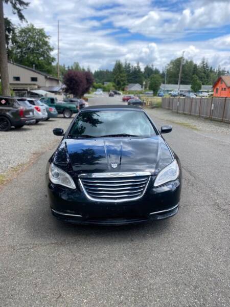 2011 Chrysler 200 Convertible for sale at Road Star Auto Sales in Puyallup WA