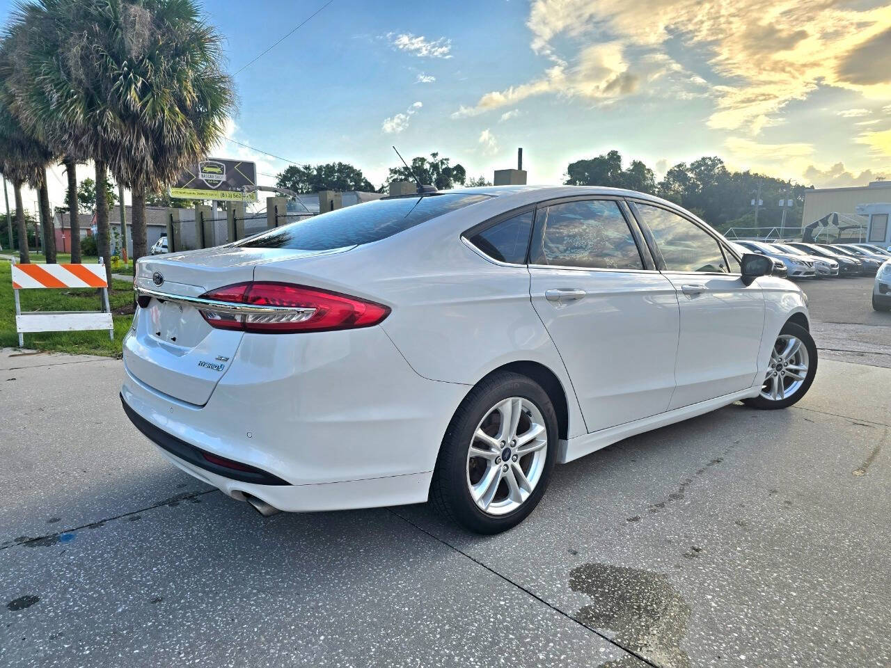 2018 Ford Fusion Hybrid for sale at Bascarshop in Tampa, FL