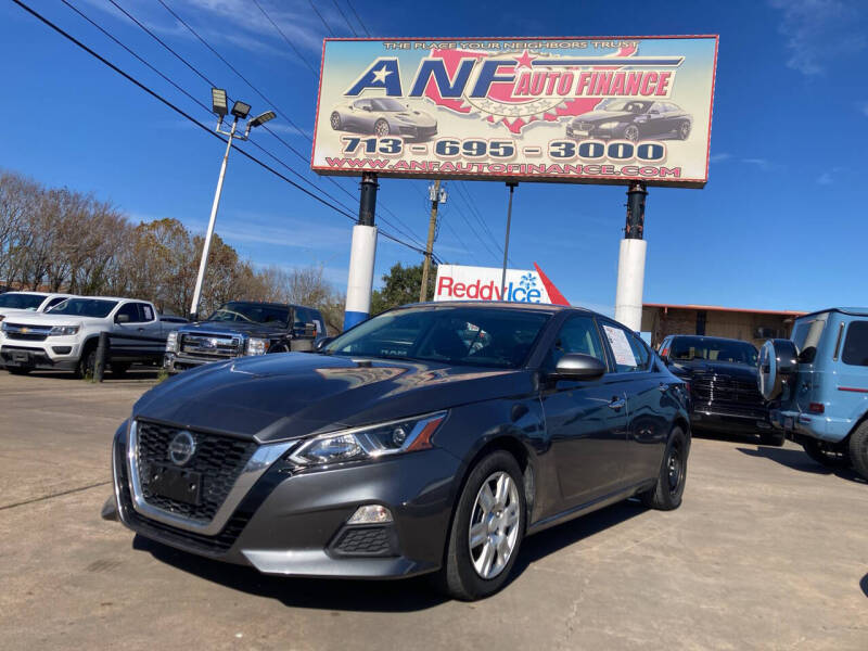 2020 Nissan Altima for sale at ANF AUTO FINANCE in Houston TX