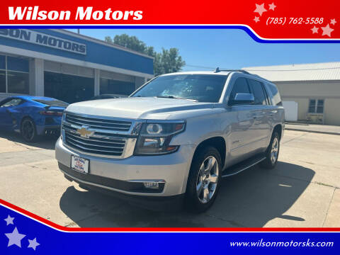 2017 Chevrolet Tahoe for sale at Wilson Motors in Junction City KS